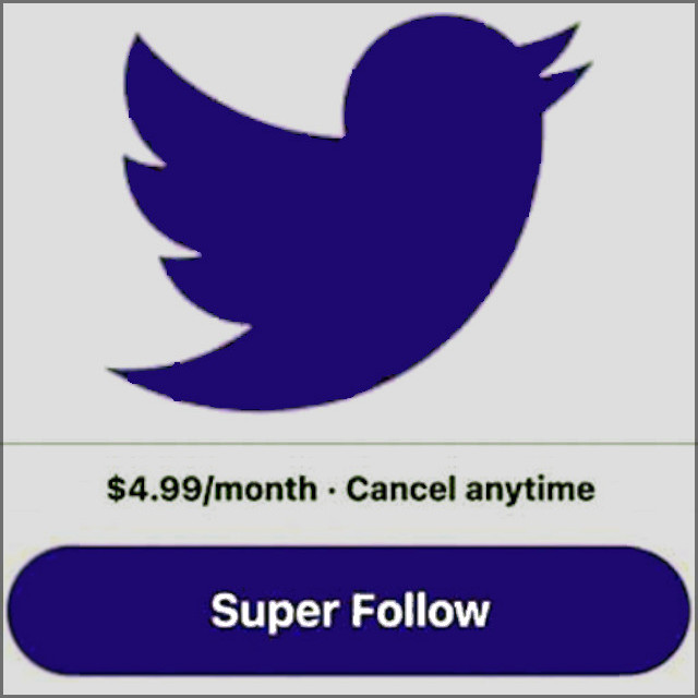 Twitter (Super Follows)