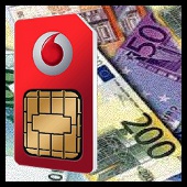 sim vodafone y dinero