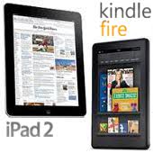 ipad2 y kindle fire