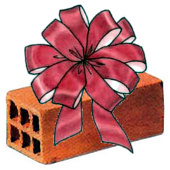 ladrillo para regalo