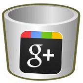 google+ - papelera
