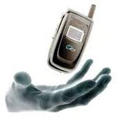 movil y mano