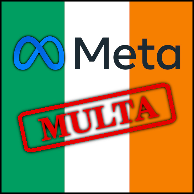Irlanda multa a Meta